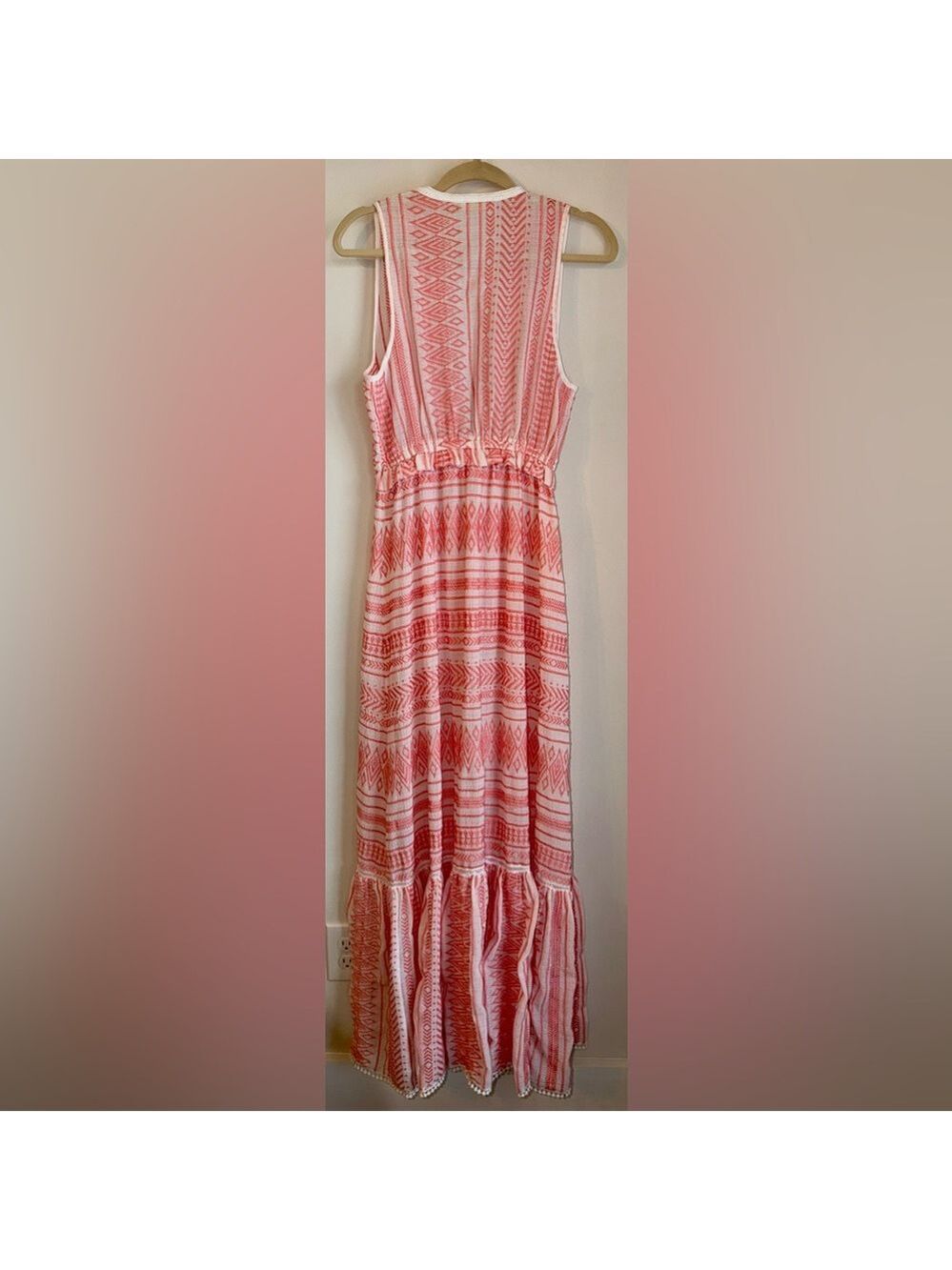 Ramy Brook maxi tie waist dress/coverup - XS - skirt is so full / pretty - Picture 3 of 11